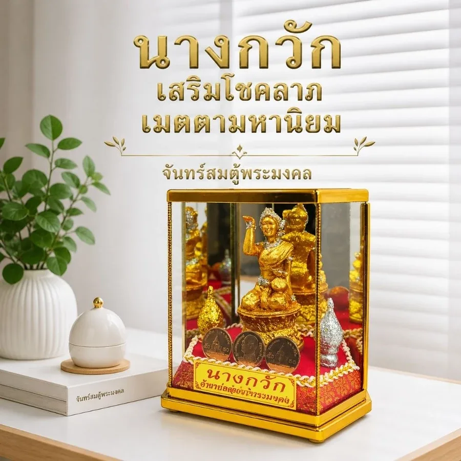 นางกวัก นางกวักเรียกทรัพย์ บูชาในบ้านหรือร้านค้า ให้เป็นของขวัญขึ้นบ้านใหม่ ของที่ระลึก